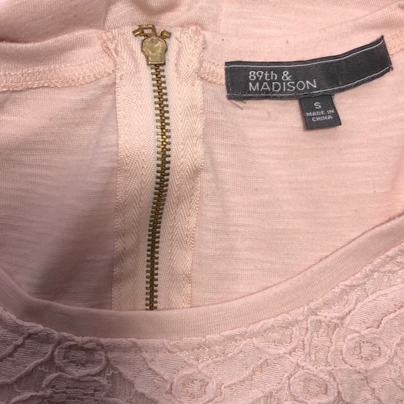 89th& Madison women’s pink blouse - Picture 6 of 6